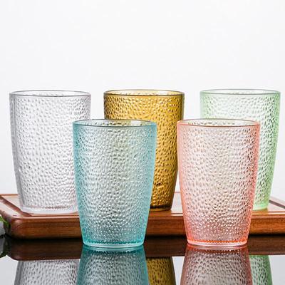 Trinkgeschirr Acryl Acrylgläser 210/300/360ml Stapelbarer Trinkbecher Transparent Unzerbrechlich Teetasse Bar