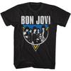 2026 New Summer Metal Bon Jovi Rock Band Casual TShirt Unisexs and Womens Band Brand High Quality Oversized Top