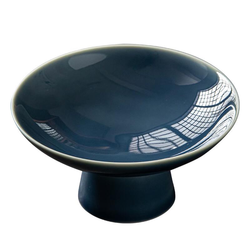 Ru Han Ceramic High-Foot Fruit Plate