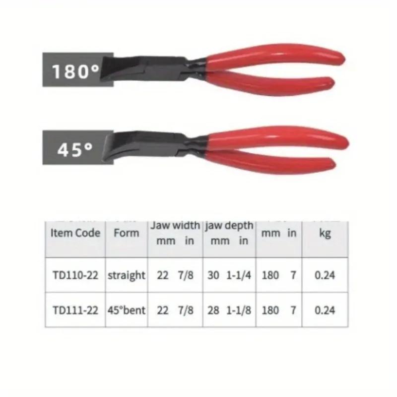 Hand Seamers Sheet Metal Tools Straight Jaw 45° 90° Metal Bending Pliers for Bending and Flattening Sheet Metal.