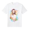 Maglietta Pride Mariah Carey Magliette con Stampa Grafica Mariah Carey Cotone di Alta Qualità Magliette Morbide Estive Unisex Girocollo Top Largo