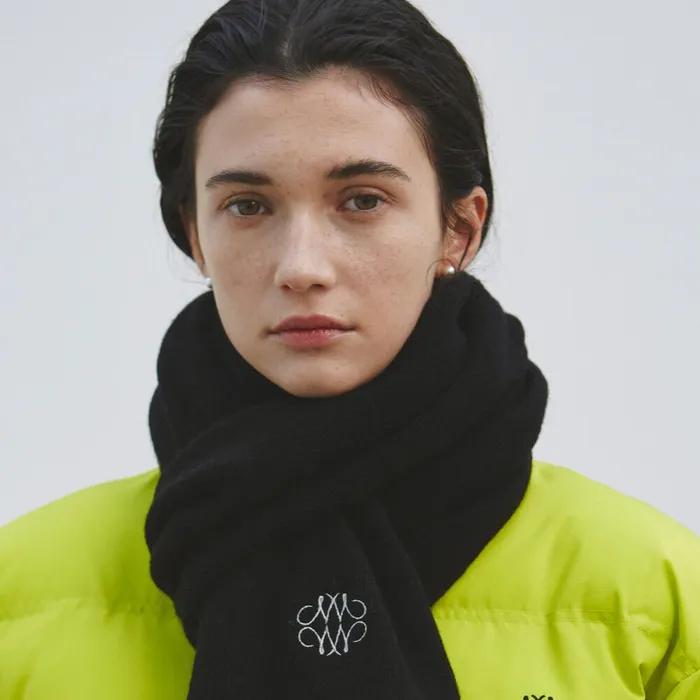 NICOLE PREMIUM WOOL MUFFLER_CREAM