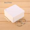 DIY Portable Flashcards: Blank Cards with Ring for Handwritten Memorization