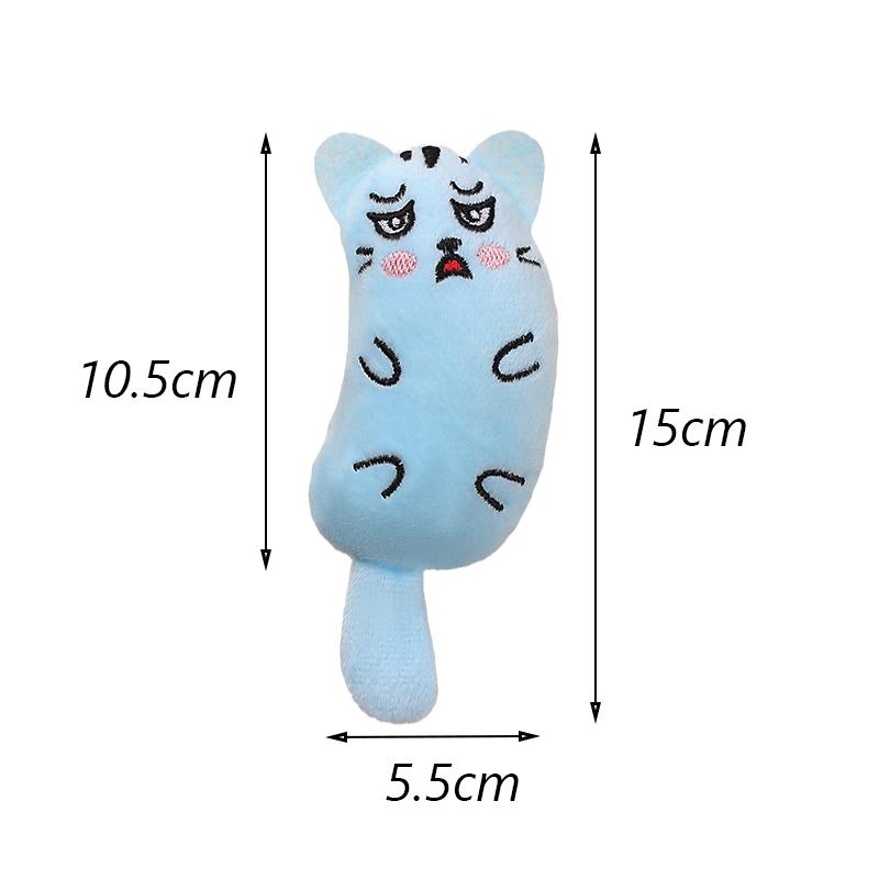Plush Chew Cat Catnip Toy Interactive Pet Accessories for Cats Sphynx Katten mascotas Products juguete gato zabawki dla kota