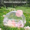 Small Animal Hamster Guinea Pigs Carriers with Water Dispenser for Travel