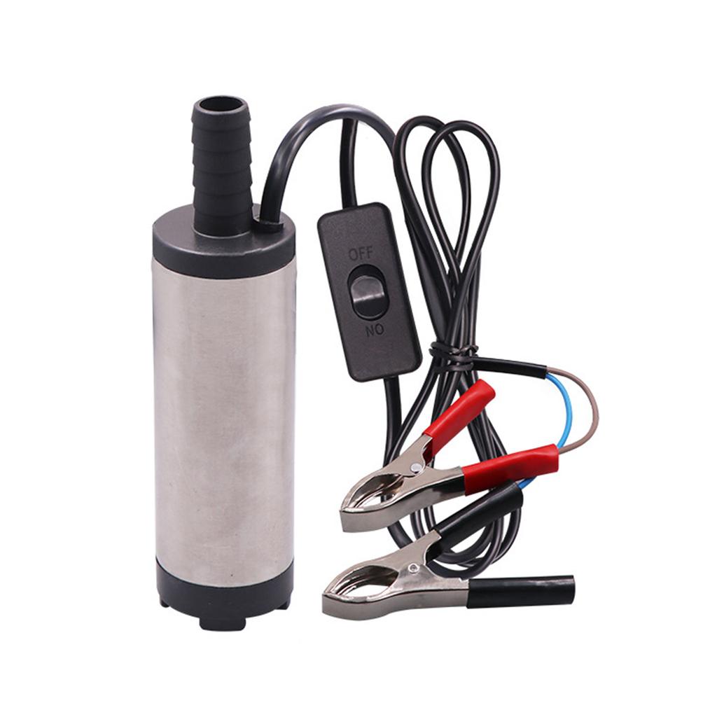 Portable Electric Oil Pump Efficient and Reliable Fuel Transfer Pump for Car Boat & Outdoor Activities Simple Operation