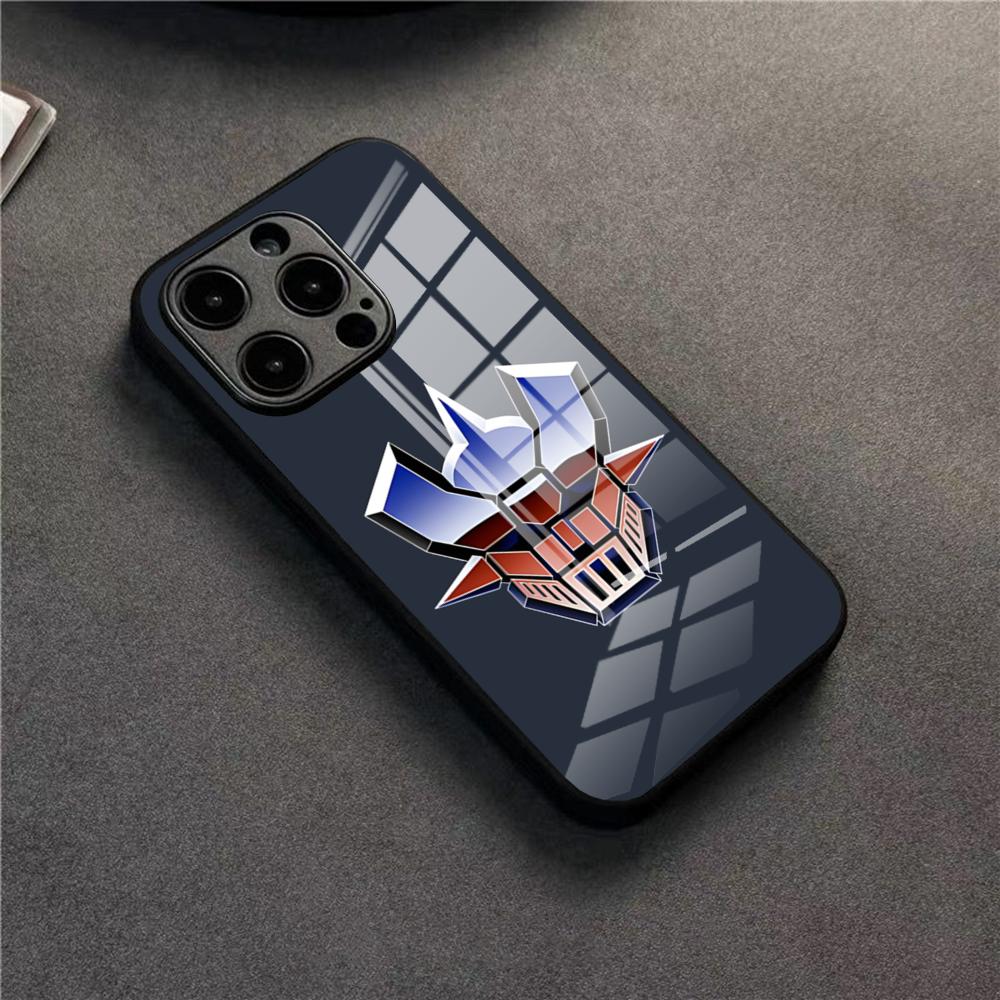 

UFO Robot Goldorak Phone Case For 17 Pro Max IPhone 16 Pro 14 12 11 13 Mini X XR XS 15 Plus SE Glass Cover iPhone15 Plus
