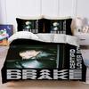 Singer D-Drake CHEERIOS Duvet Cover Set Soft Wash Bed 3 Piece Summer Comfortable Student Dormitory Home Baby Bedding Best Seller