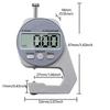 Professional Digital Thickness Reader 0-10mm Electronic Thickness Calipers High Accuracy Meter for Accurate Measurements