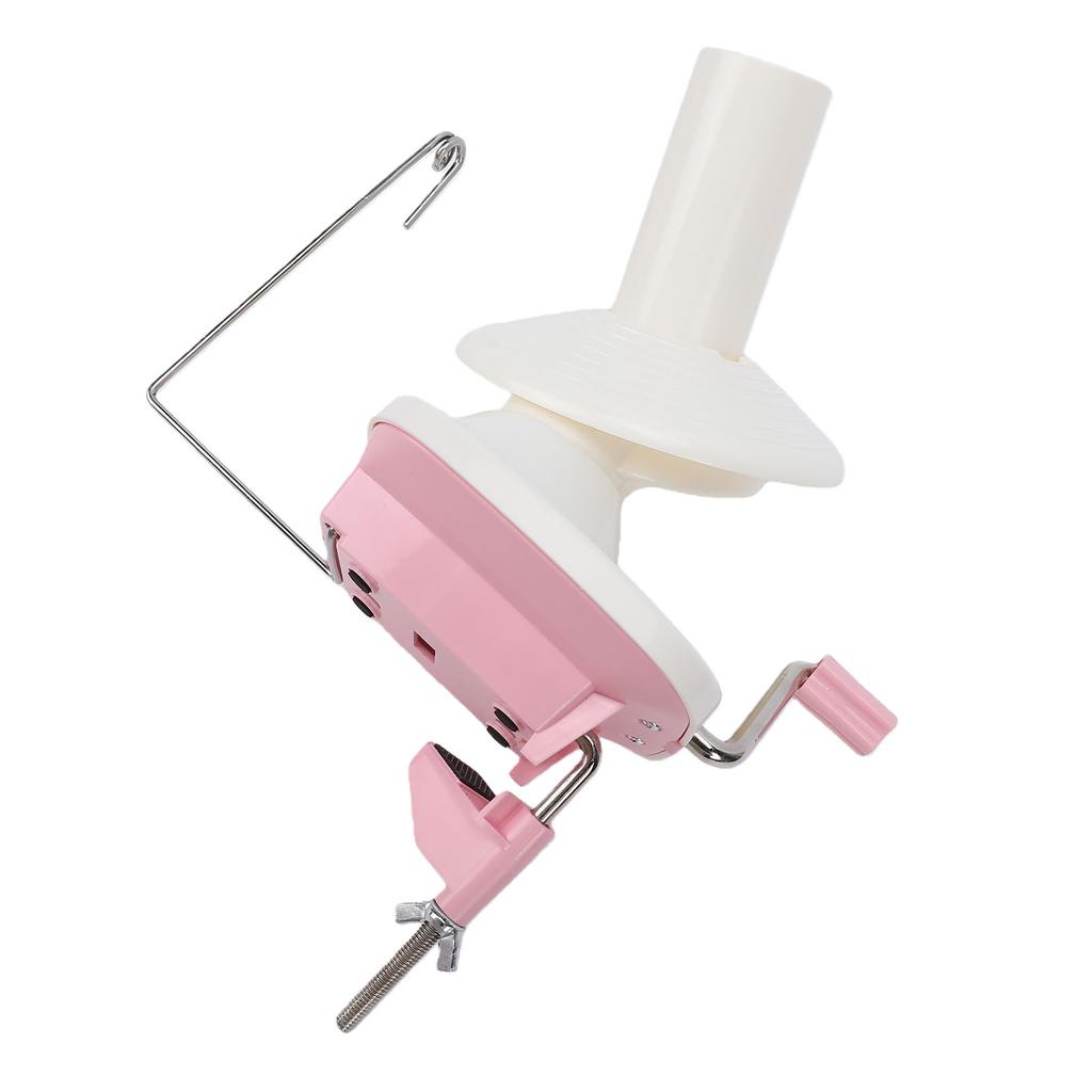 Yarn Ball Winder Manual Portable Yarn Spinner Quick Install for Crocheting Knitting Enthusiast