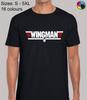 Wingman Funny Novelty Joke Pilot Top Regular Fit T-Shirt Top TShirt Tee for Men