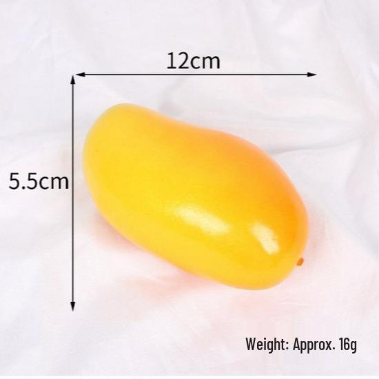 Fake Mango & Apple Simulation Model for Art Students Sketching and Photography Props