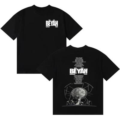 Piosenkarz Damso 2026 Gorący Album Moda Koszulka Oversize Hip Hop Nastolatki Krótki Rękaw lato 100% Bawełna Koszulka Unisex Kobiety