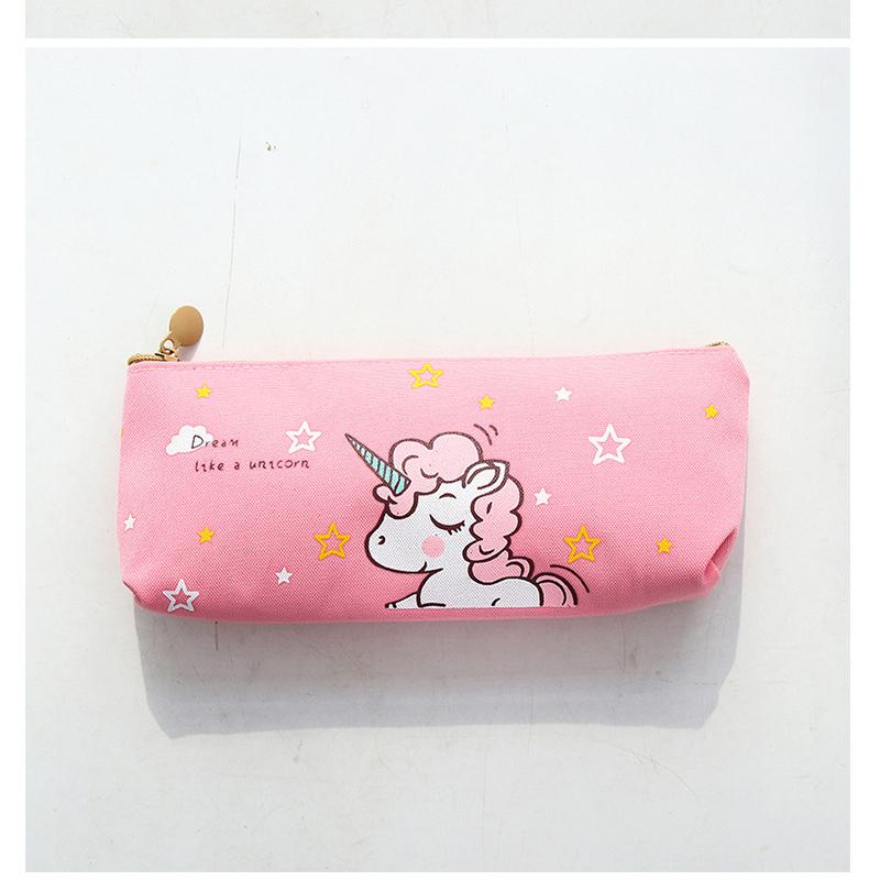 High Appearance Level Pen Bag Cartoon Student Stationery Bag Cute Male and Female Pencil Bag