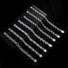 A New Spring Buckle Rhombus Zircon Bracelet Is Designed by Heavy Industry, Niche Hiphop Is Popular In Europe and the United States