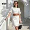 Stylish Waist Corset for Date Parties Women's Faux Leather Belt, Wide Elastic Waistband with Metal Trendy Accessory Dresses Buckle, No-Hole