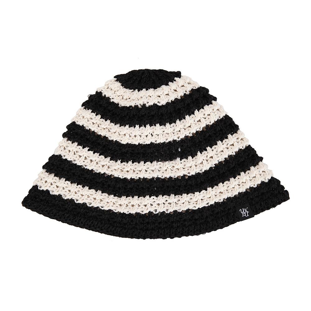 ULUK Marine Stripe Bucket Hat_Black