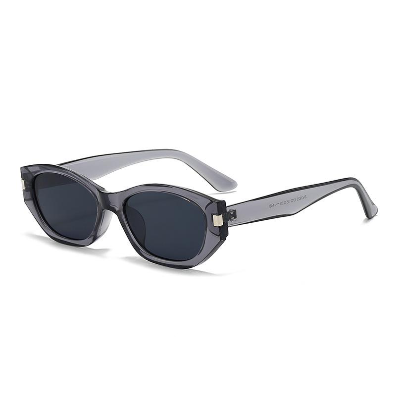 Korean Retro Cat Eye Cocoa Sunglasses for Women - High-End Fashion, Vacation & Street Style