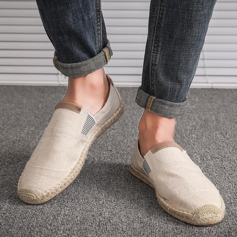 

Обувь для рыбалки на открытом воздухе, мужская, соломенная обувь, педали, парусиновая обувь для путешествий 42