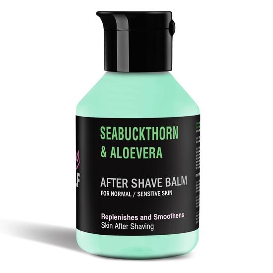 

Лосьон после бритья Pink Woolf Облепиха и Алоэ Вера | Успокаивает, увлажняет и освежает кожу после бритья - 110 мл (Пакет из 1)