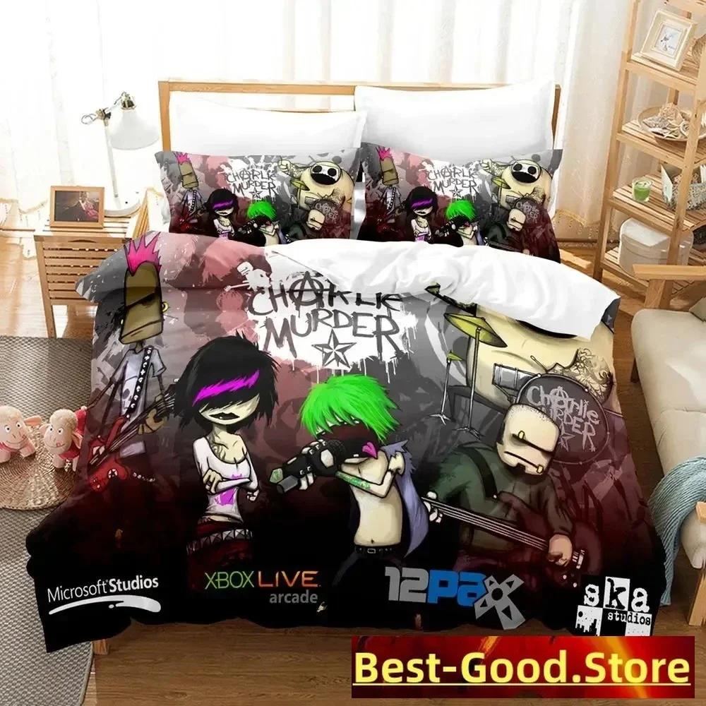 

Charlie Murder Single Twin Bedding Set Printed With Pillowcase Bed Duvet Cover Soft Single Double Queen Super King Size Bedroom EU Single(135*200cm)3pcs