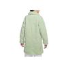 Nike Fleece Casual Solid Jacket Women Jackets Green DD5089-017