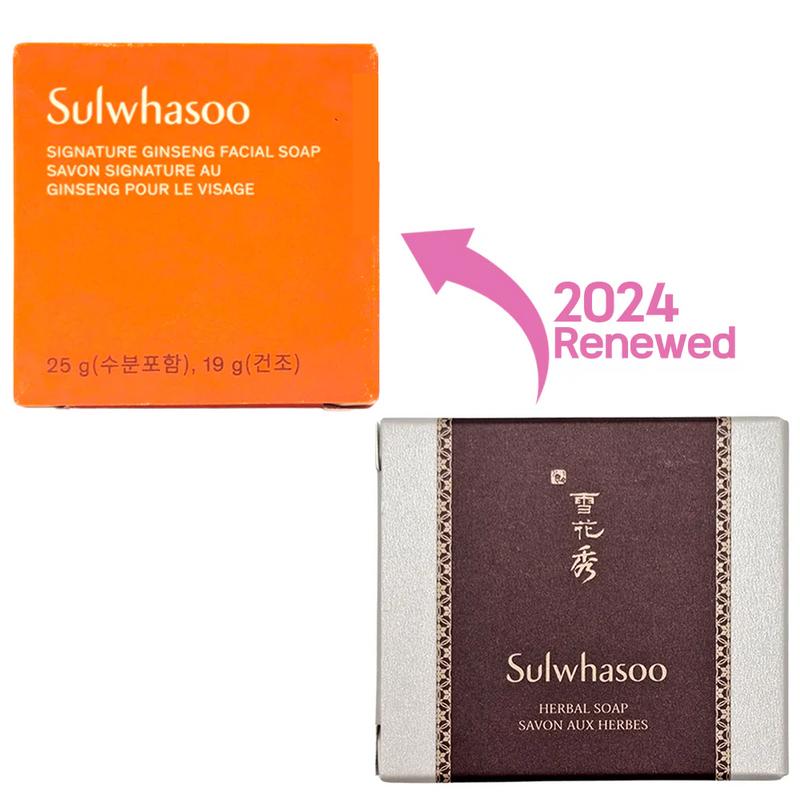 

Sulwhasoo Signature Ginseng Facial Soap 25g +RANDOM GIFT