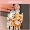 Tiger Plush Highquality Crossbody Bag For Kids Perfect For Adventures Everyday