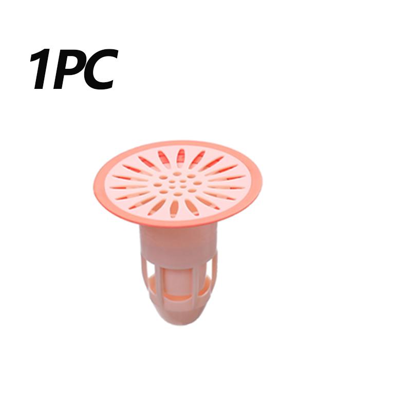 Floor Drain Deodorizer Sewer Deodorizer Gag Catcher Bathroom Sewer Filter Anti-bug Cockroach Bathroom Toilet Sealing Plug Cover