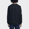 Adidas Originals Graphic Crew Sweatshirt With Trefoil Logo Men Sweatshirt Black DP8576