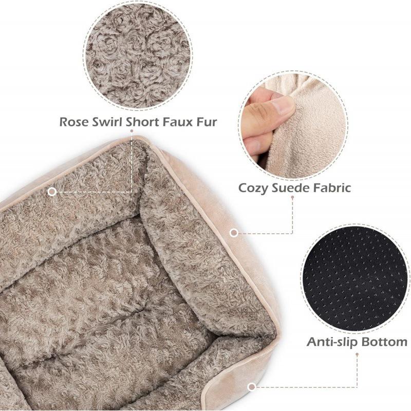 Temu Pet Bed: Cozy Dog House for Small, Medium, and Large Dogs & Cats - Warmth and Comfort for All Breeds