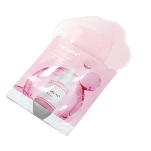 Medicube PDRN Pink Peptide Ampoule Mask Firming Hydrating Sheet Mask 5 Sheets