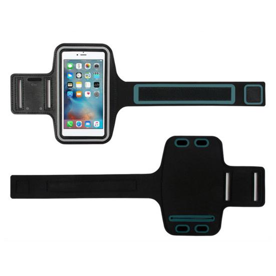 Arm Bag Waterproof Elastic PVC Touch Sensitive Cell Phone Armband for Outdoor