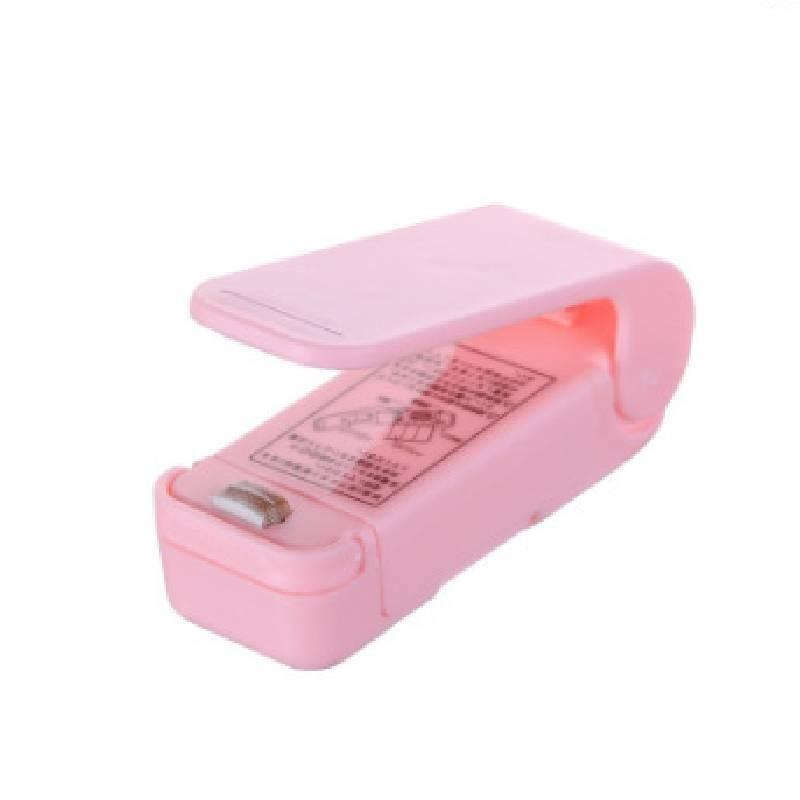 

Пакет Мини Портативная Запайщик Конфетные Пакеты Путешествия Кухонные Принадлежности Инструмент Подарок розовый