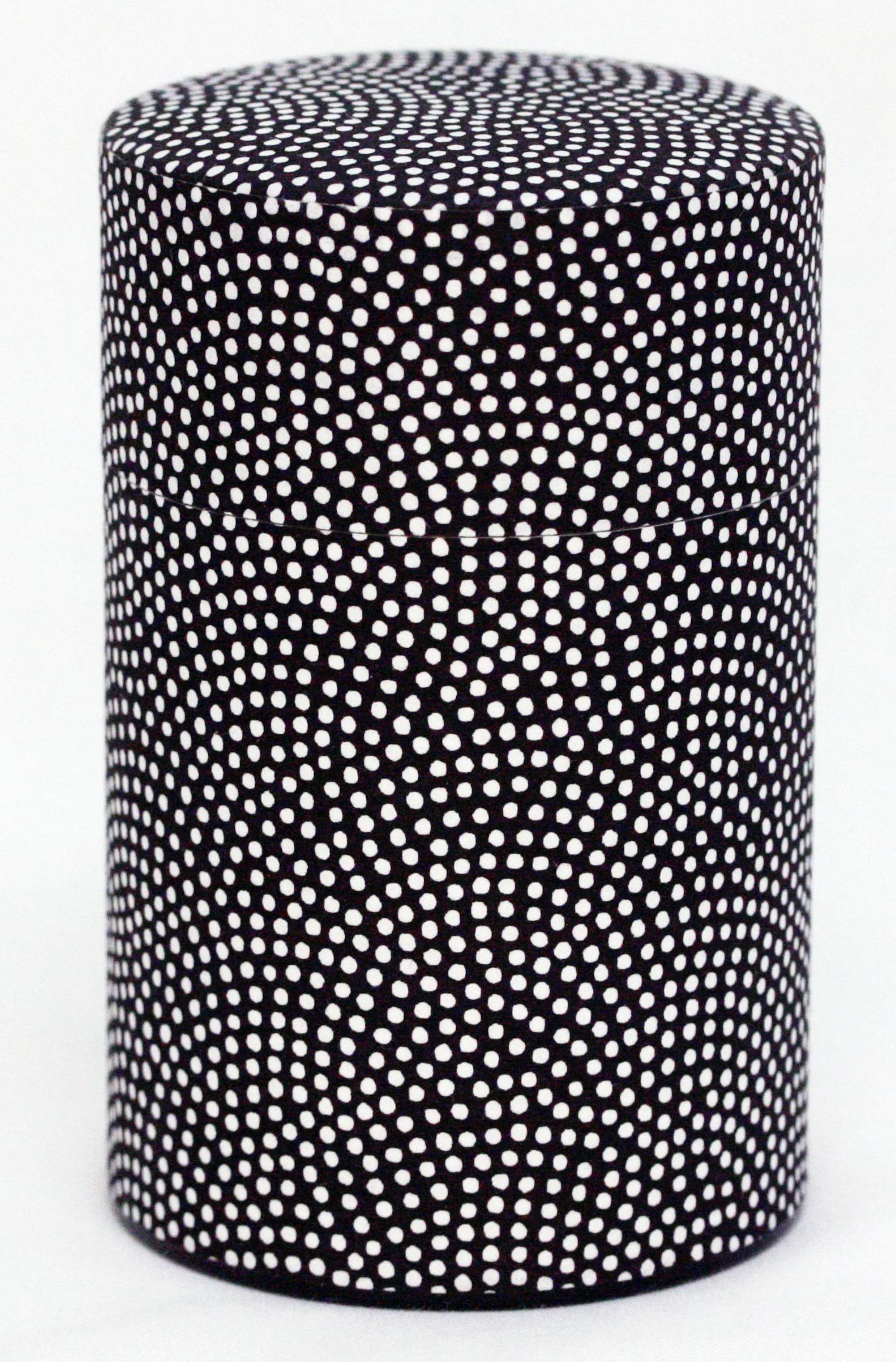 

Kotodo Takahashi Seisakusho Tea Caddy, Washi and Wasi-dyed Paper, Long, 100g, Shark Print #76