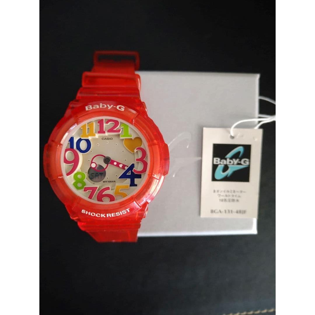 Б/у [Рабочий продукт] Baby G Baby-G Jelly Marine Skeleton