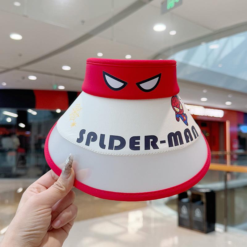 Children's Hat Girl Cartoon Big Hat Brim Sun Protection Hat Little Girl Outdoor Summer Sky Top Sun Hat