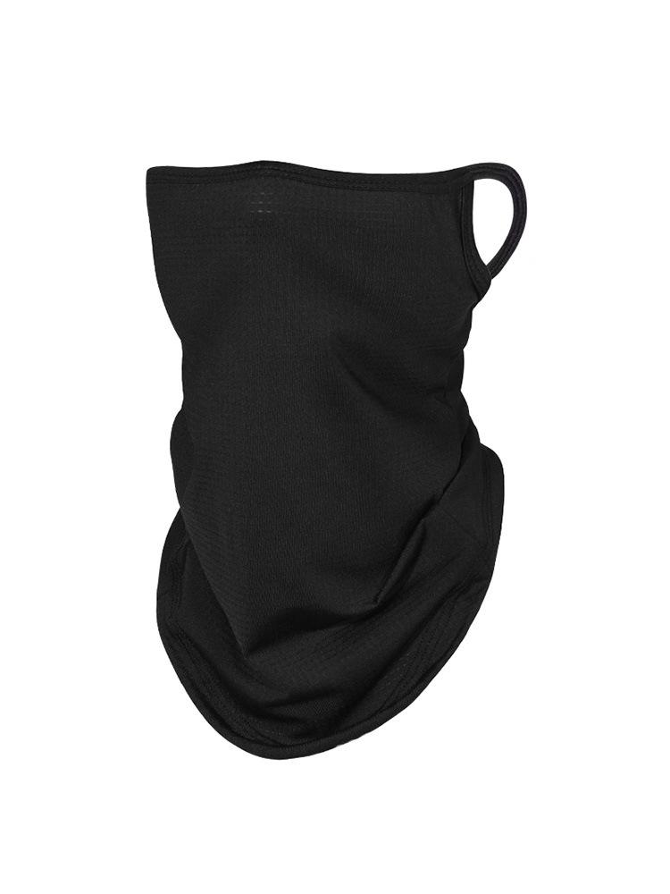 Atmungsaktive Vollgesichtsmaske Nackenschal für Outdoor-Sportarten - Sonnenschutz, Sommergewicht, Unisex, Ohrschlaufen