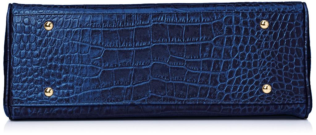 Genuine Leather Chroma A5 Made In Navy [REG] Semi-Shoulder Bag, Japan, Women's,