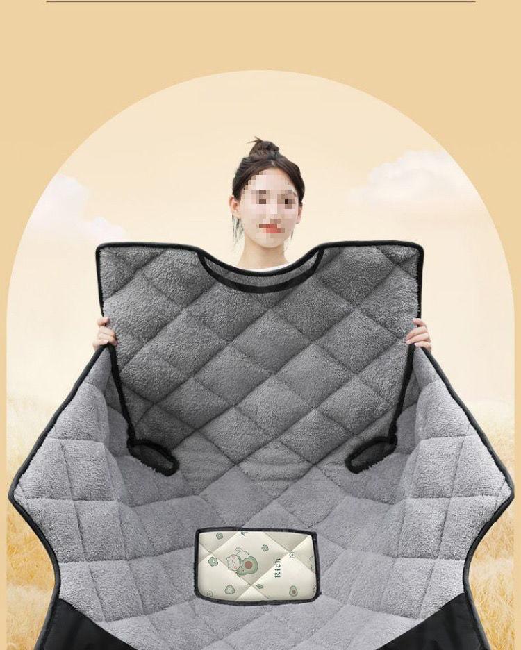 Ganzjahres Wasserdichte Elektrofahrzeug Windschutzscheibenabdeckung - Fleecegefüttert, Dick & Winddicht für Motorräder