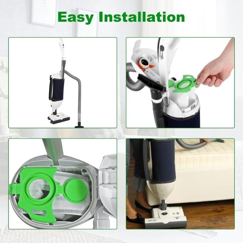 10 Pack Large Capacity Filter Bags Advanced Filtration System for Home Cleaning