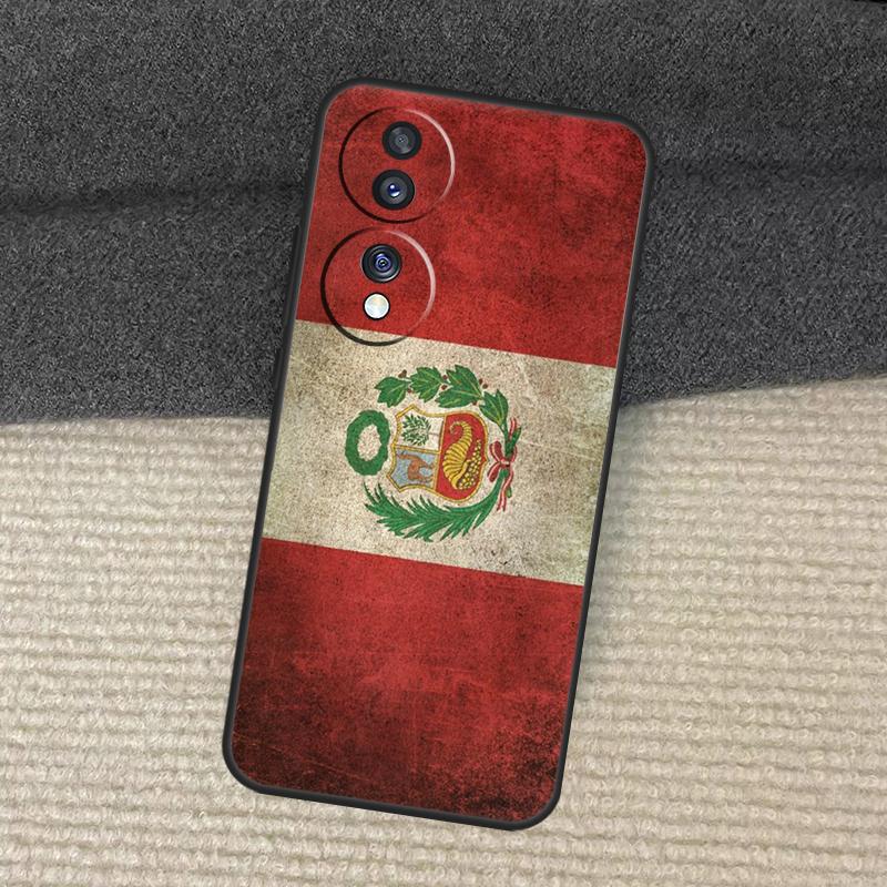 Peru Flag Case For Honor Magic 7 5 6 Lite Honor 50 70 90 Lite 200 Pro X8b X9a X8a X8 X9 X9c X9b Cover
