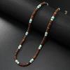 Collane Vintage con Guscio di Cocco e Turchese per Donne Uomini Choker da Surf Gioielli di Lusso per le Feste Collares