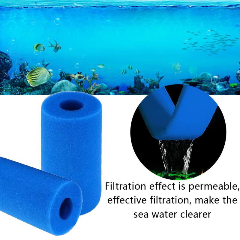 Horký! 3 ks Filtrační pěna do bazénu Opakovaně použitelná Omyvatelná pro typový filtr Intex S1 Filtrační houbička Kazeta