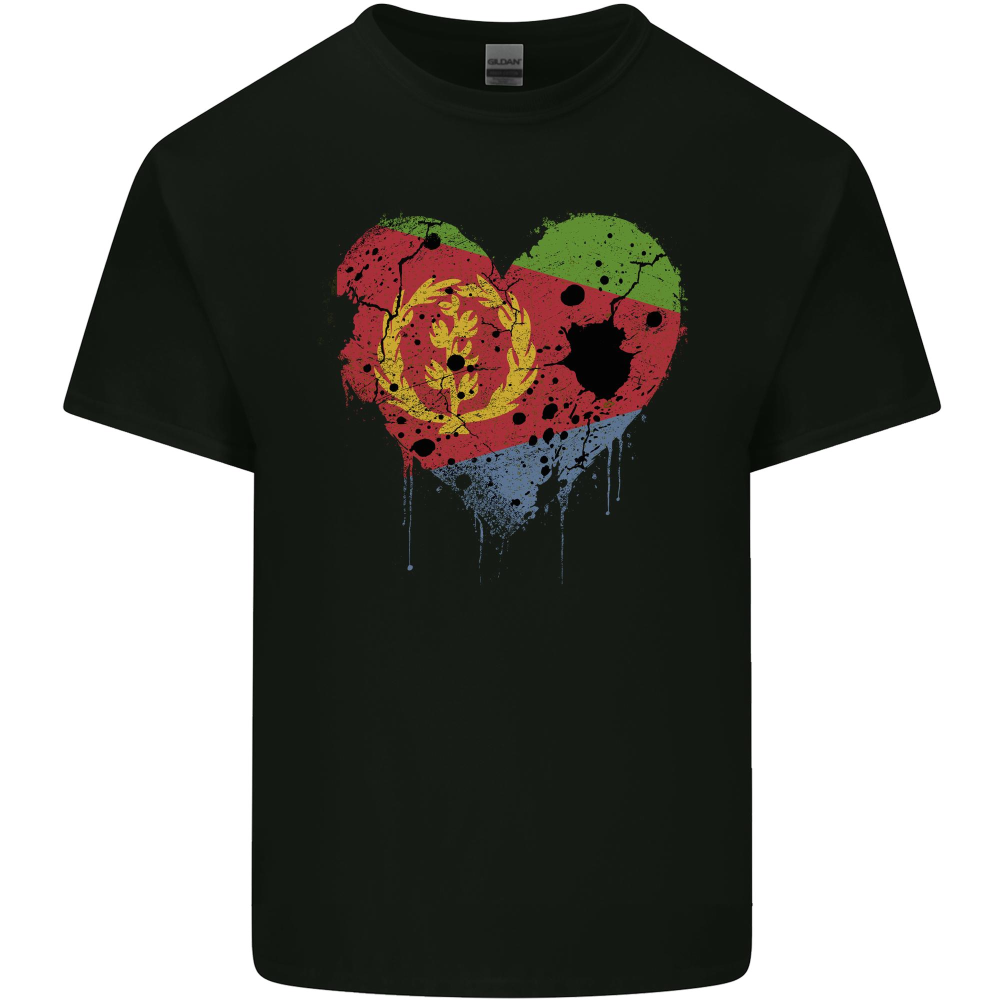Love Eritrean Flag Eritrea Flag Day Football Unisexs Light Cotton TShirt S
