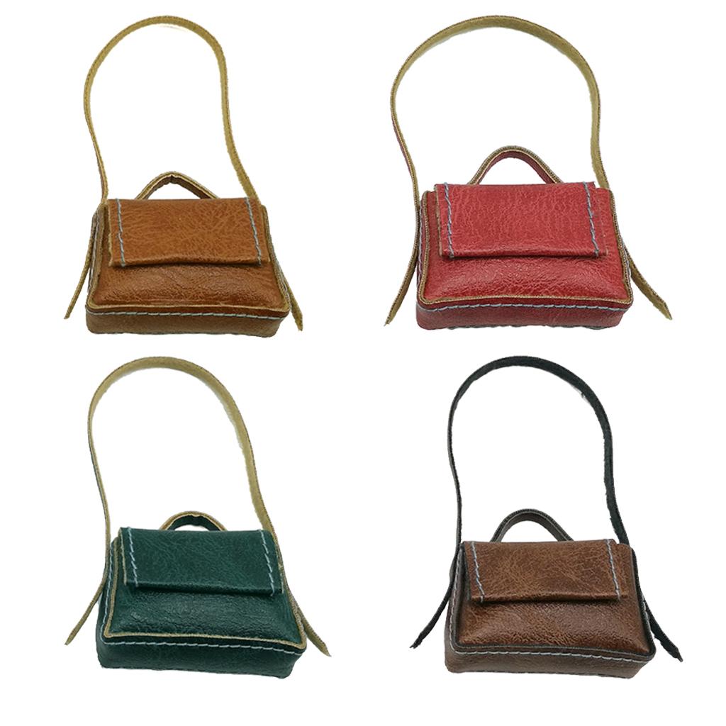 Fashionable Dolls PU Leather Handbag for 1/6 BB Ball Joint Dolls