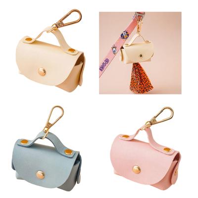 Dog Poop Pickup Bag Dispenser Convenient Pet Waste Bag Dispenser for Dog Pooper Pet Outdoor Walking Poop Bag Holder