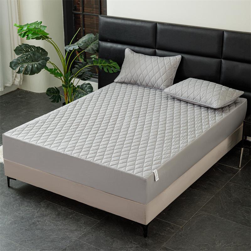Waterproof Quilted Mattress and Pillowcase Set - 3-Piece Nantong Home Textile