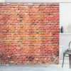 Passaggio Segreto alla Scuola di Magia Tenda da Doccia Muro di Mattoni Decorazione Bagno Tessuto Poliestere Impermeabile Set Tende da Bagno