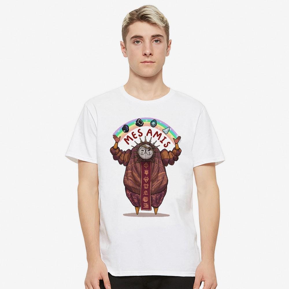 Clair Obscur Expedition 33 Esquie Mes Amis T-Shirt, Men's and Women's Sizes (XPD-211777)